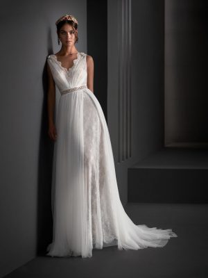 Vestido de novia Manú García Olimpia Frontal